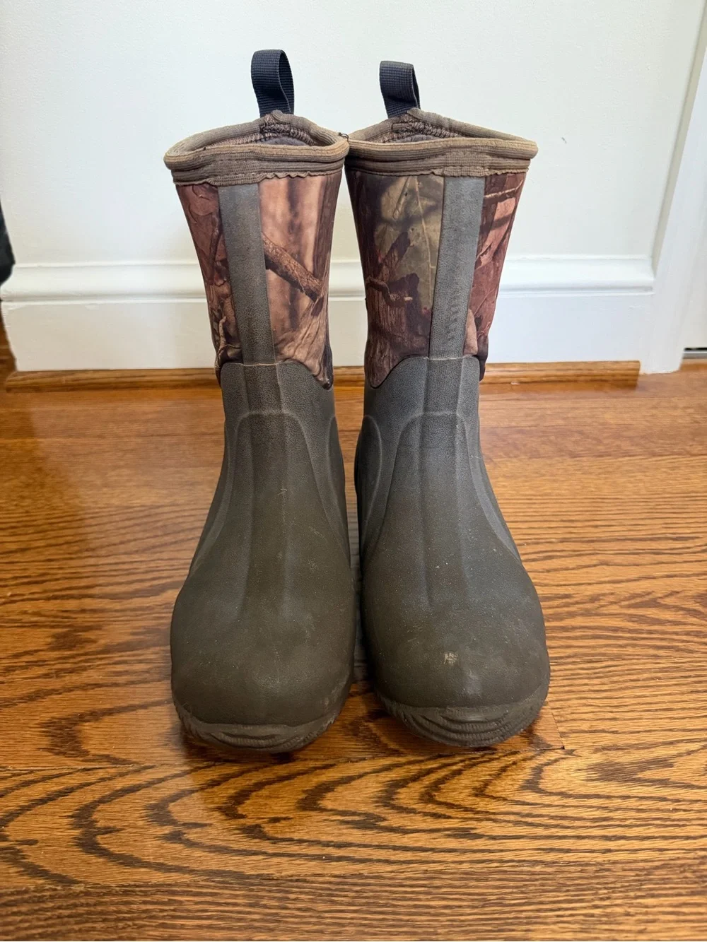 Mucks Camo Outdoor Waterproof Fleece Lined Youth Boot Size 5